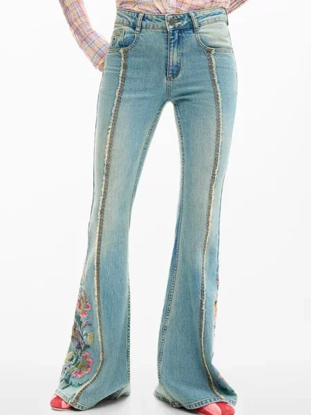 Дънки Desigual синьо