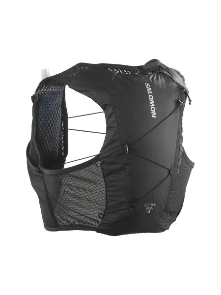 Bežecká vesta Salomon Active Skin 4 set čierna/metal čierna