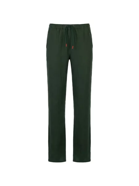 Pantaloni Kiton cu cordon verde