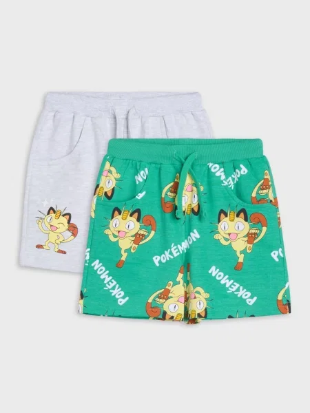 Sinsay Kraťasy 2 pack Pokémon vícebarevná