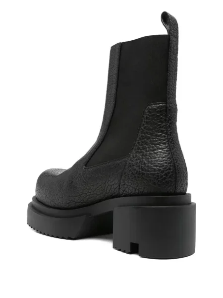 Botine Rick Owens cu platformă negru