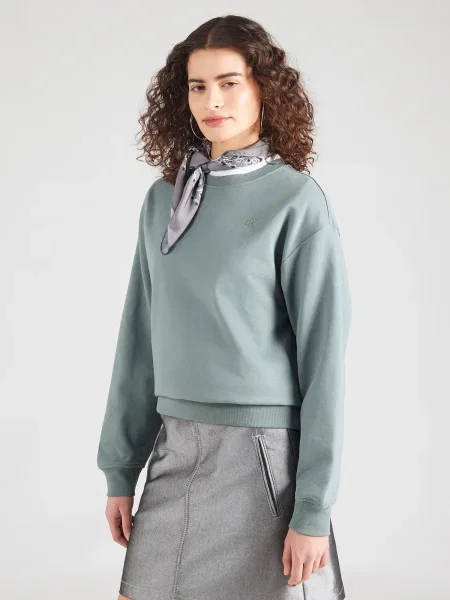 Calvin Klein Jeans Hanorac | Relaxed fit verde