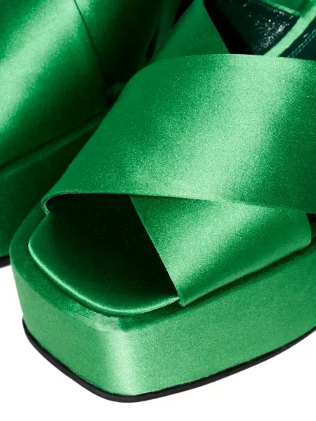 Sandale Nodaleto cu cataramă verde