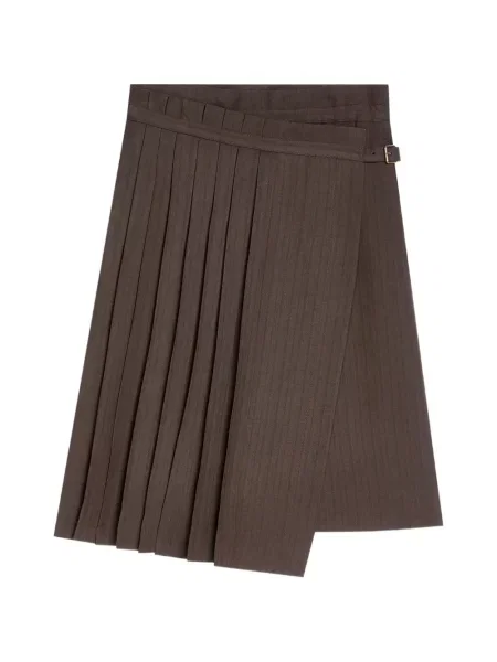 Fustă Dries Van Noten maro