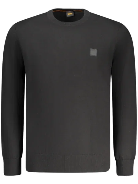 BOSS Pulover Kanovano_S negru