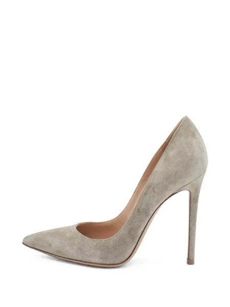 Pantofi cu toc Gianvito Rossi gri
