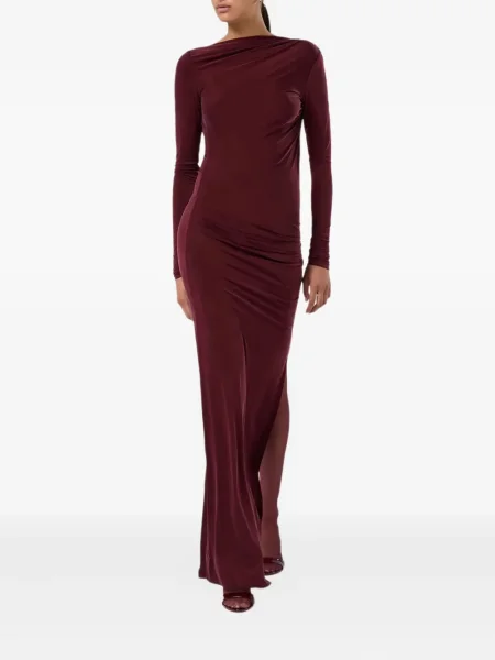 Rochie maxi The Andamane de costum roșu