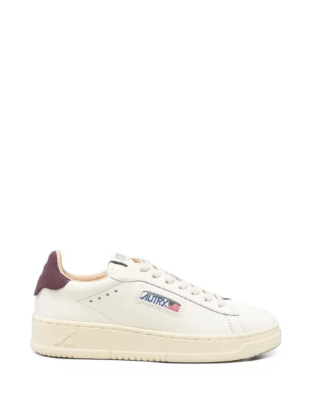 Sneakerși Autry cu autograf alb