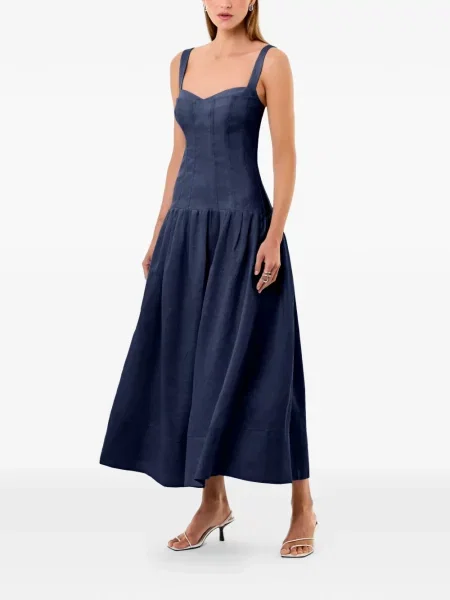 Rochie midi Nicholas albastru