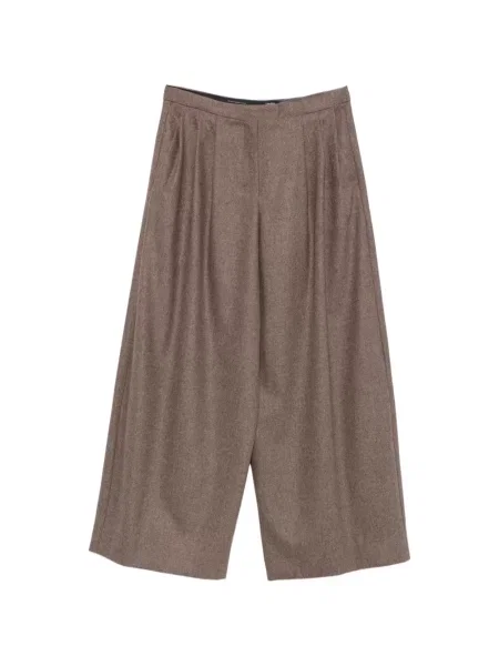Kalhoty 's Max Mara hnědé