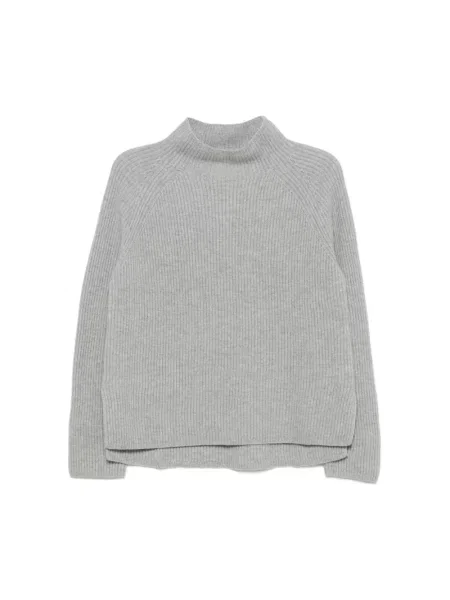 Sweter Max Mara wełniany szary