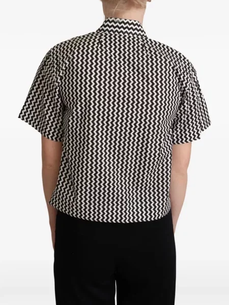 Cămașă Dolce & Gabbana cu imagine negru
