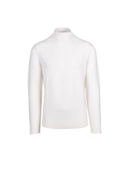 Sweter z golfem Kangra beżowy