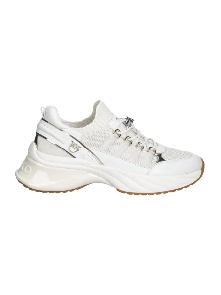 Sneakersy Pinko skórzane białe