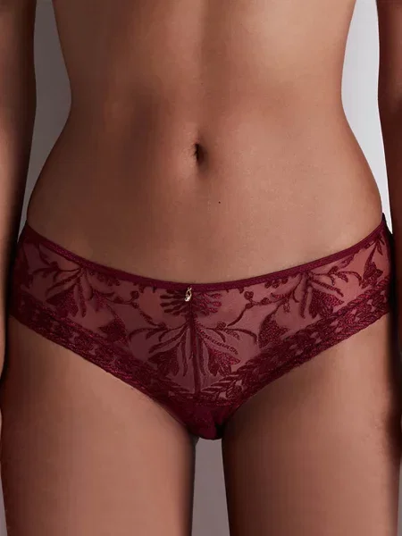 Трусики слип червоні