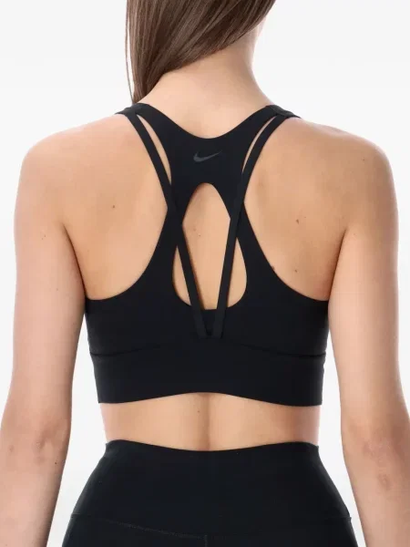 Hanorac cu glugă Nike cu decolteu rotund cu autograf de jumătate de fermoar roz