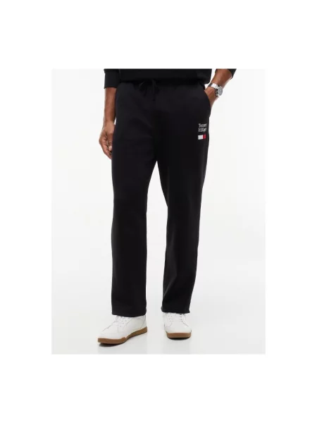 Pantaloni Tommy Hilfiger negru