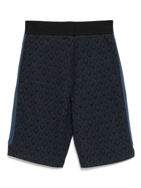 Szorty dziecięce Emporio Armani niebieskie