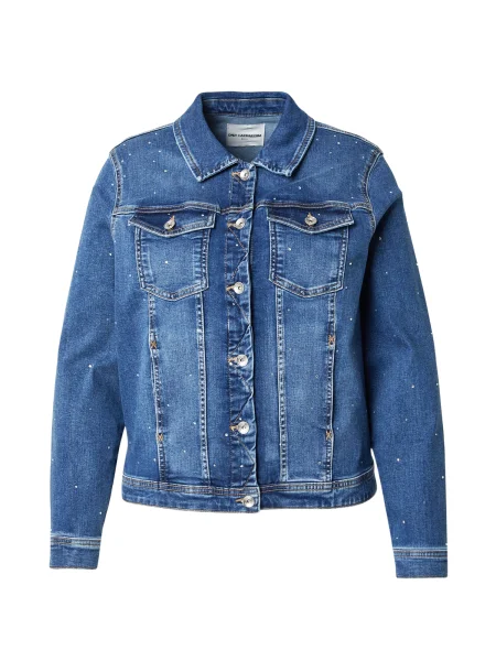 ONLY Carmakoma Geacă de primăvară-toamnă CARWILLY denim albastru