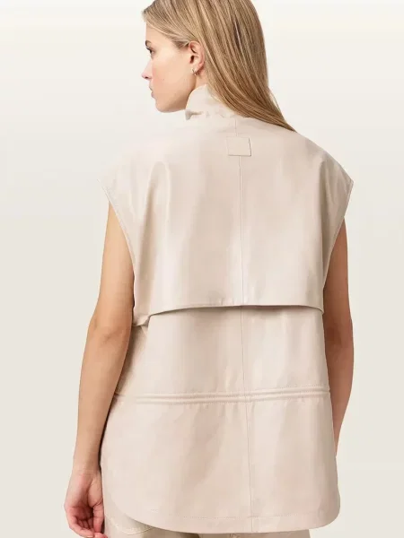 AllSaints безрукавка шкіряна FLOR