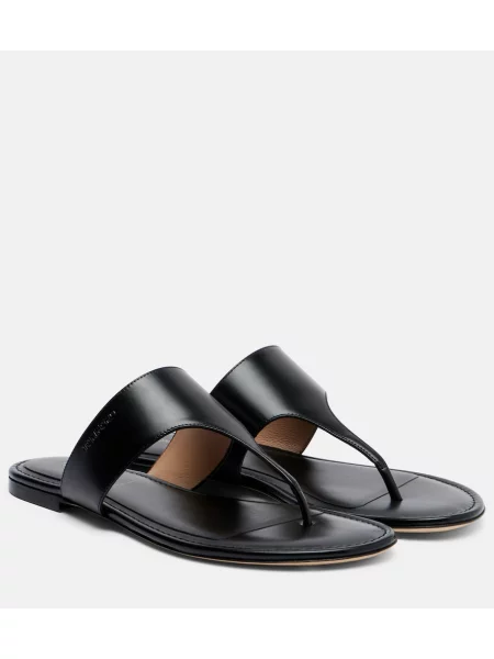 Chiloți tanga Tom Ford din piele negru