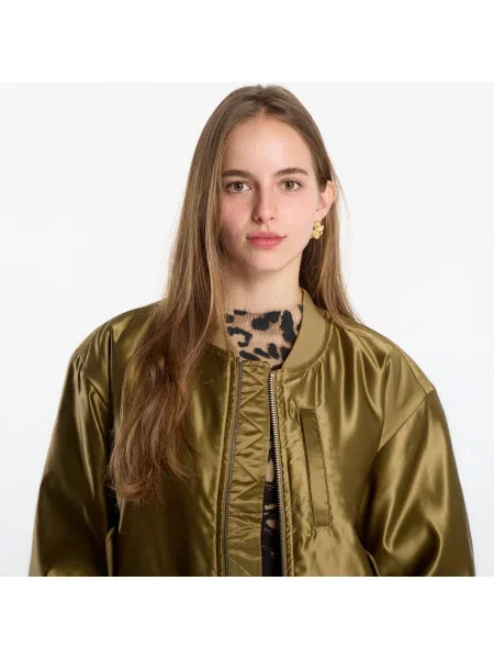 Μπουφάν Vans Bomber Olive Brown L καφέ