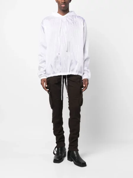 Hoodie Amiri με σχέδιο λευκό