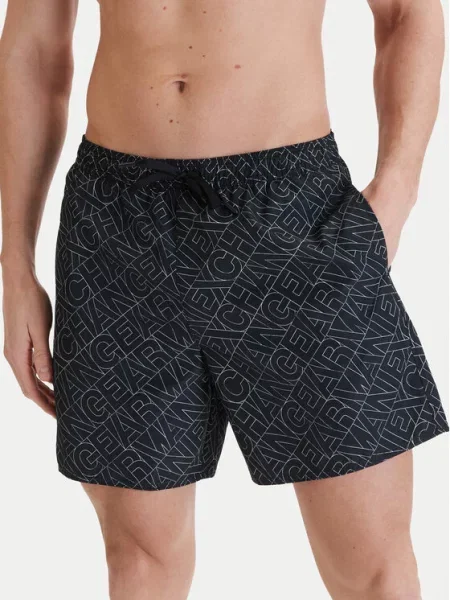 Armani Exchange Szorty kąpielowe czarny