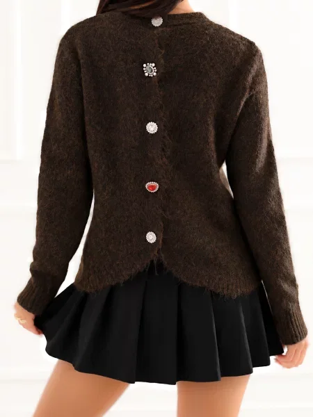 Kardigan Italy Moda crna