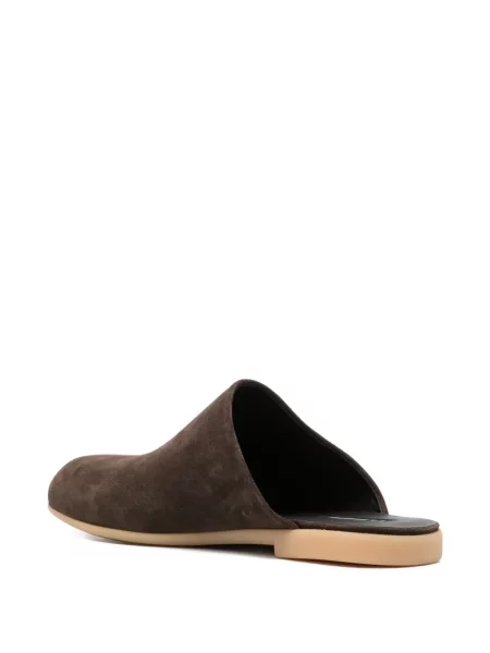 Sandale Jil Sander fără toc maro