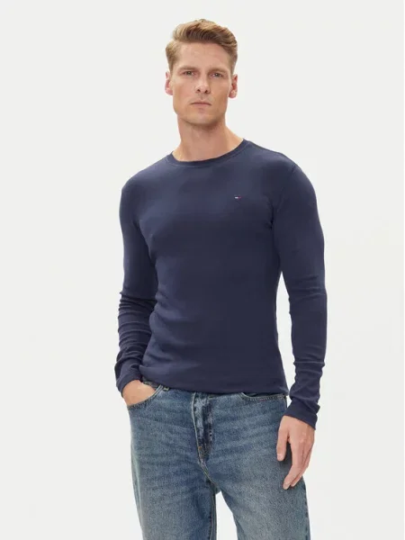 Tommy Jeans Longsleeve Granatowy