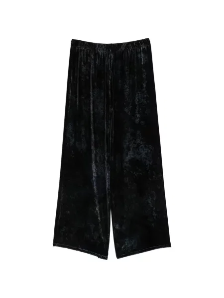 Pantaloni Avant Toi de catifea albastru