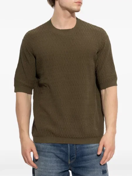 Scurt tricou Emporio Armani verde