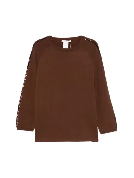 Sweter Marina Rinaldi brązowy