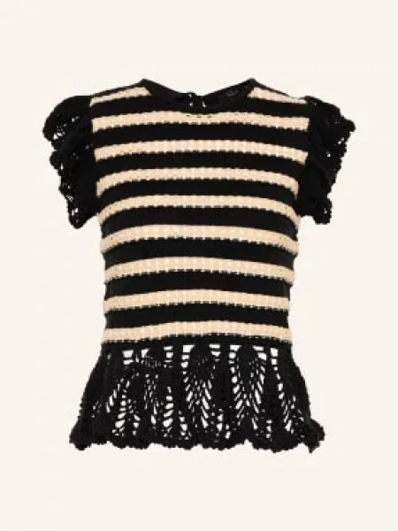 Top Rails z falbankami czarny