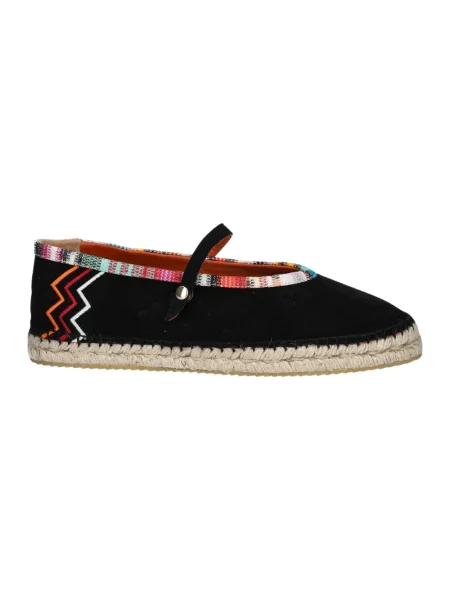 Missoni espadryle zamszowe Lola czarny