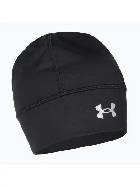 Мъжка шапка за бягане Under Armour Storm Launch Beanie black/reflective черно