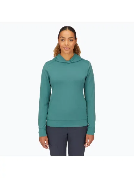 Mikina Rab Centrum Hoody eucalyptus zelená