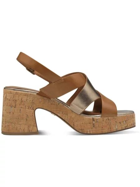 Pantofi Tamaris maro