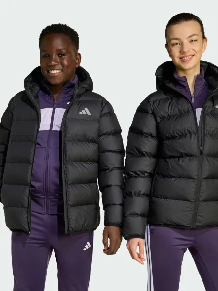 Детская демисезонная куртка Adidas черная