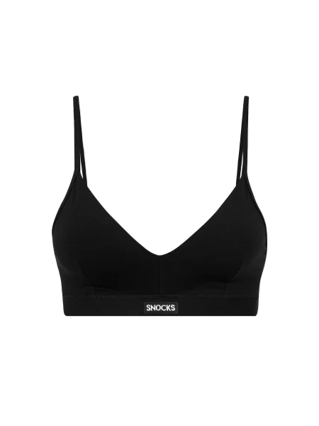 SNOCKS Sutien negru alb