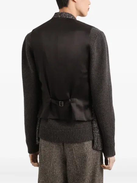 Vestă Dolce & Gabbana tricotate negru