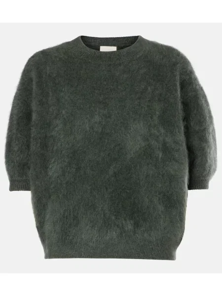 Top Lisa Yang iz kašmirja zelena