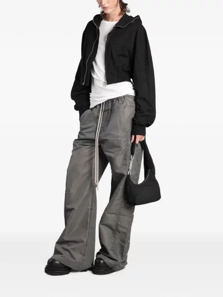 Pantaloni Rick Owens Drkshdw cu cordon gri
