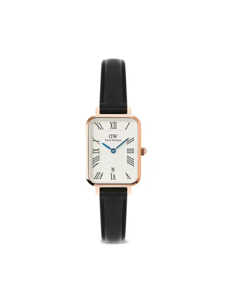 Годинник Daniel Wellington Quadro Sterling Roman Numerals чорний