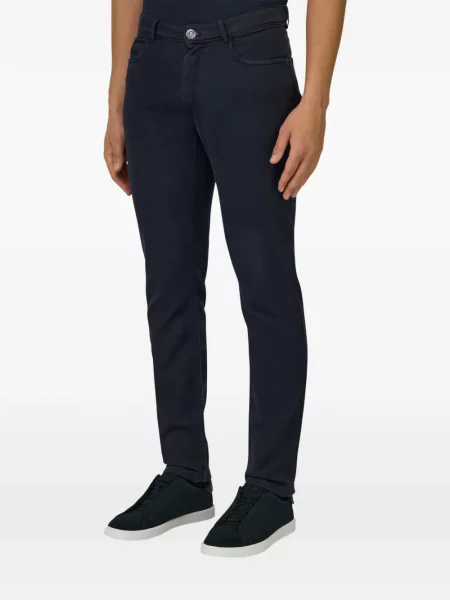 Strečové džíny Boggi Milano modré