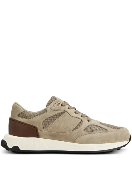 Sneakerși Tod's cu șireturi din dantelă
