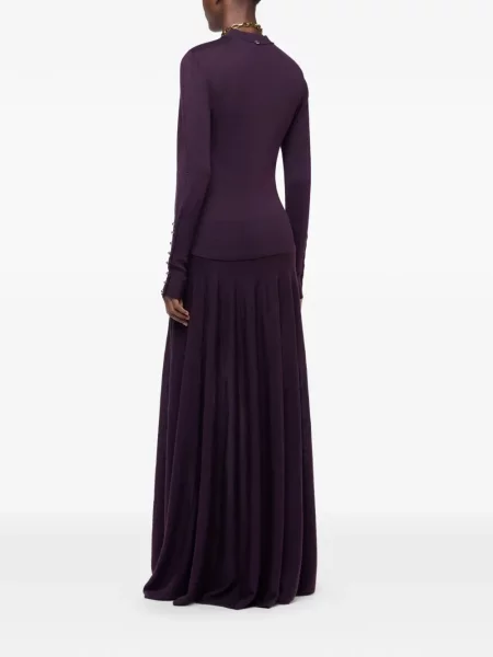 Pulover Rabanne tricotate violet