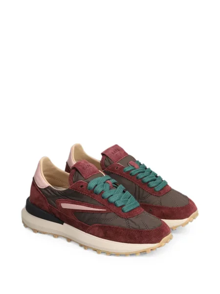 Sneakerși D.a.t.e. din piele de căprioară roșu