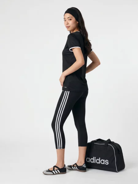 Tricou Adidas din jerseu negru